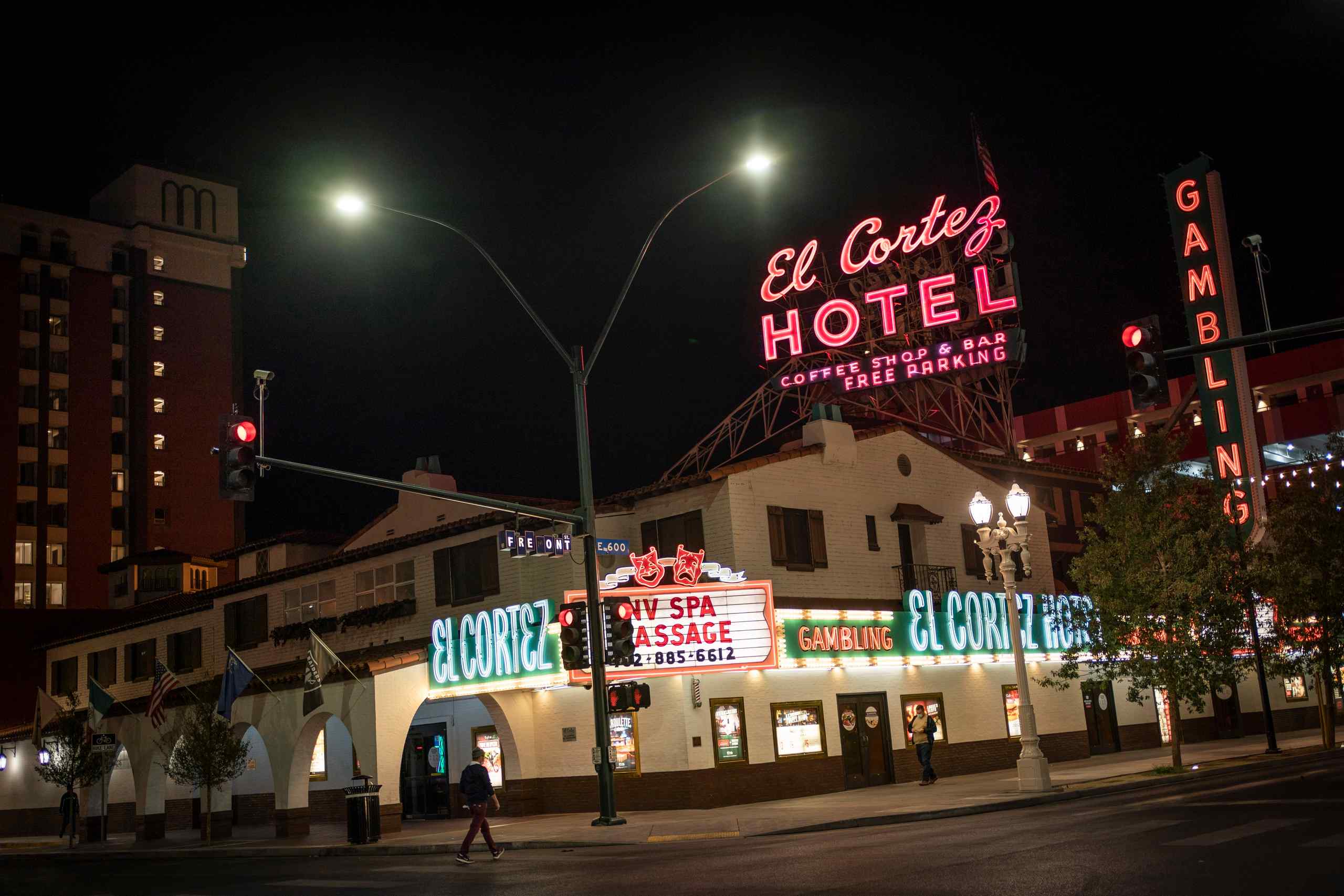 A photo of El Cortez casino in Las Vegas